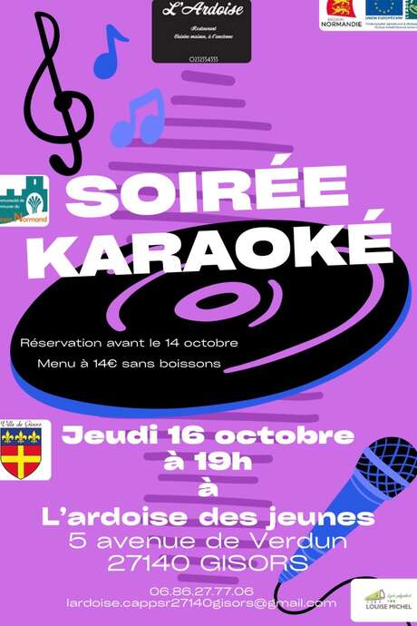 L'Ardoise des Jeunes - karaoké L'Ardoise des Jeunes - karaoké