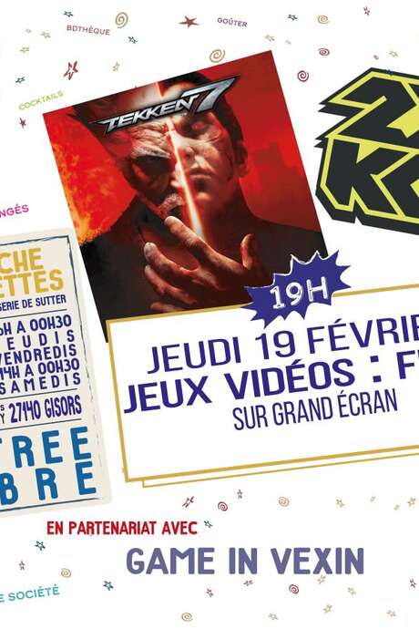 Soirée jeux vidéo fight