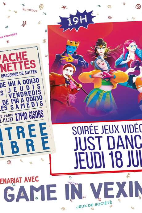 Soirée jeux vidéo