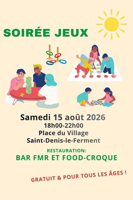 Soirée jeux