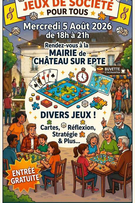 Soirée jeux de société