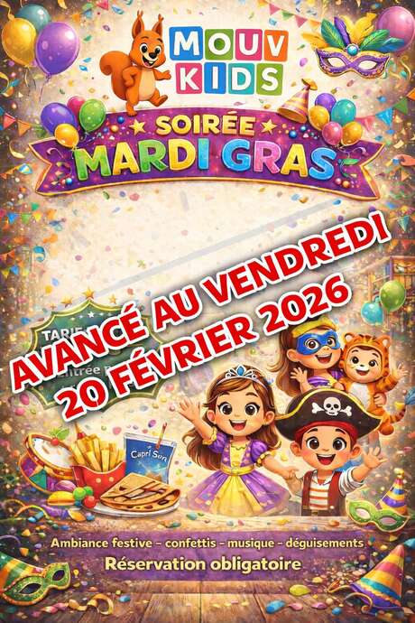 Soirée Mardi Gras