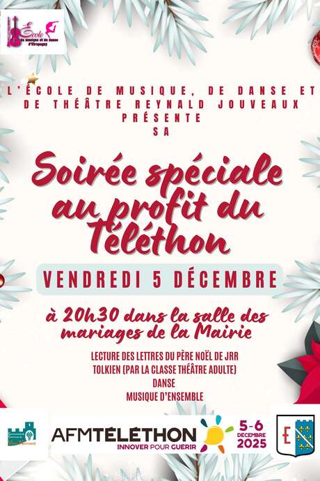 Soirée spéciale au profit du Téléthon