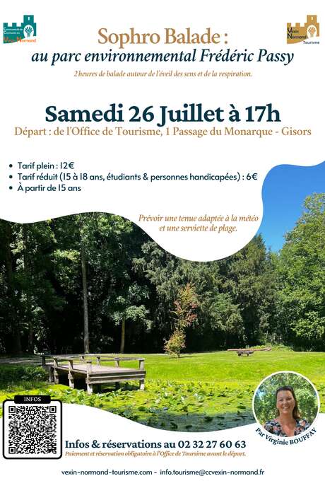 Sophro balade au parc environnemental Frédéric Passy