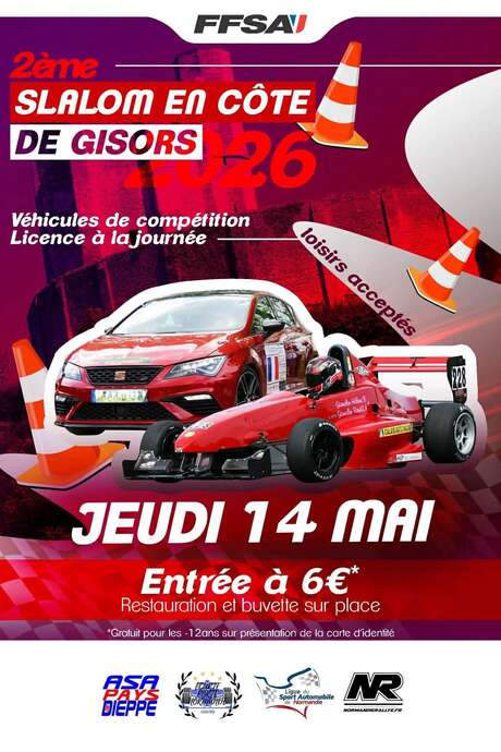 Slalom en côte