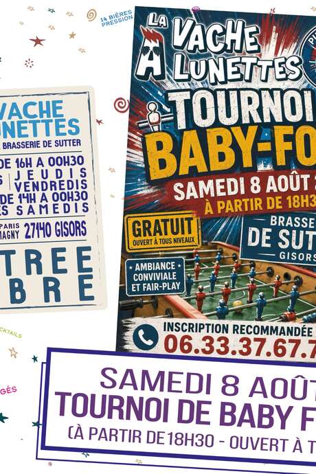 Tournoi babyfoot