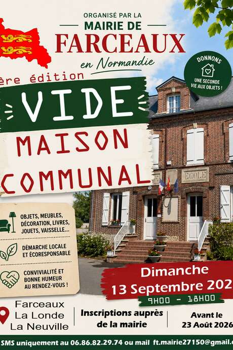 Vide maison communal