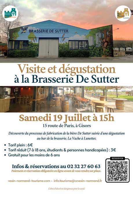 Visite et dégustation à la Brasserie De Sutter