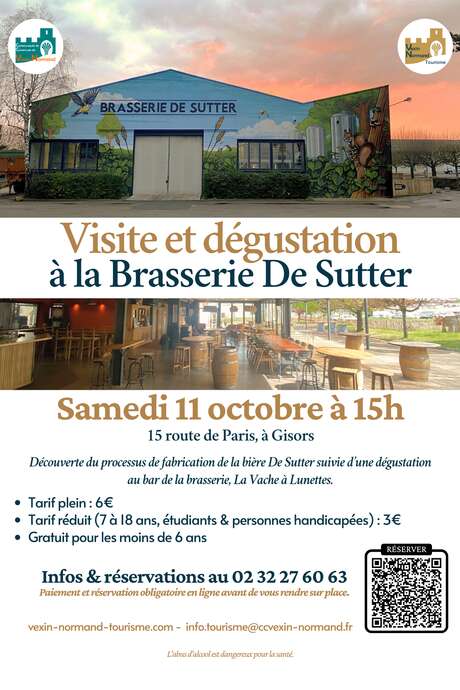 COMPLET - Visite et dégustation à la Brasserie De Sutter