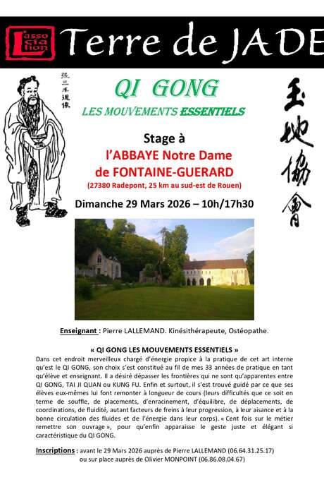 Stage de Qi Gong: "Mouvements essentiels"