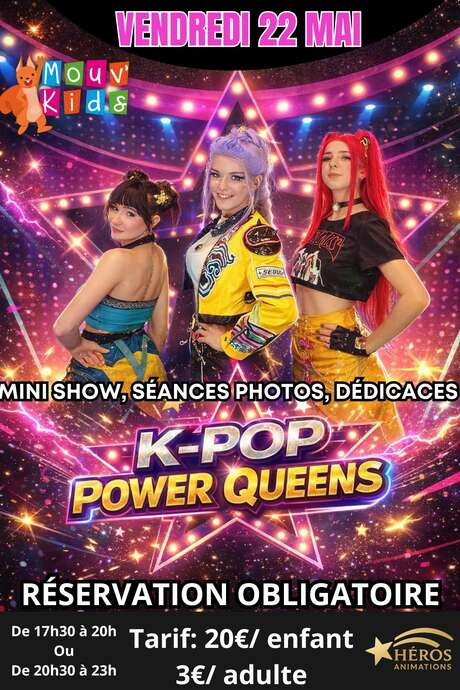 Soirée K-pop power queens