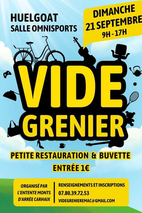 Vide Grenier à Huelgoat.