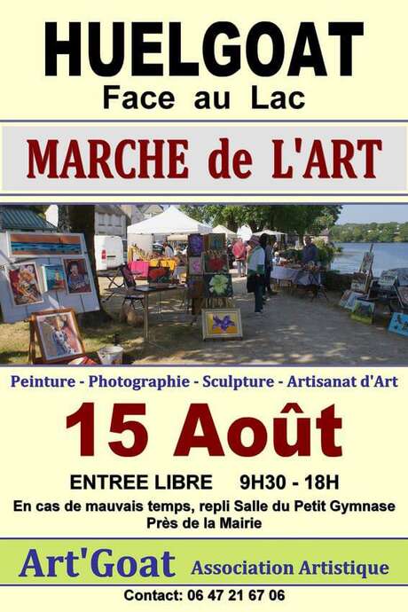 Marché de l'Art à Huelgoat.