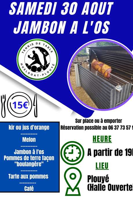 Jambon à l'Os à Plouyé Jambon à l'Os à Plouyé