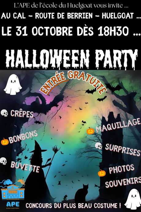 Halloween Party à Huelgoat.