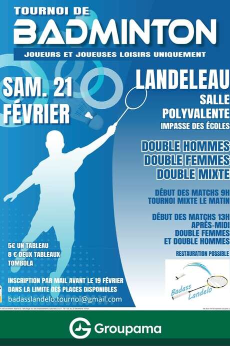 Tournoi de Badminton
