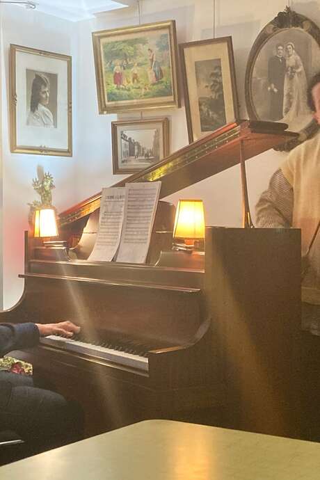 Concert alto/piano : duo Arbrisseau à la Librairie-Café l'Autre Rive à Berrien.