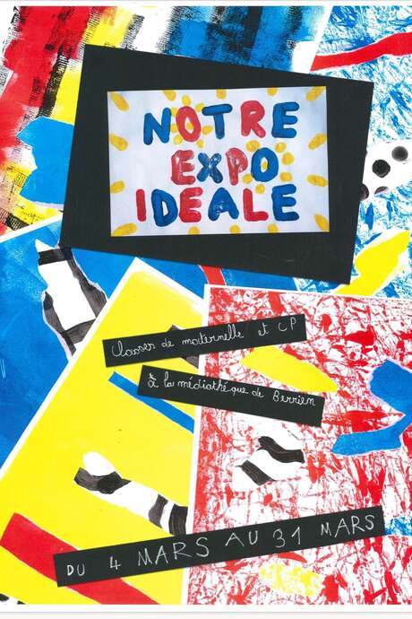 Notre Expo Idéale à la Médiathèque de Berrien.