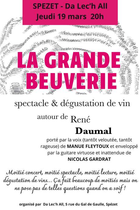 Spectacle & dégustation de vin