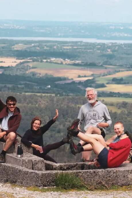 Trek déconnecté avec ADDES à Botmeur.