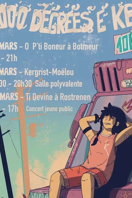 𝐂𝐨𝐧𝐜𝐞𝐫𝐭 : 𝐓𝐡𝐨𝐮𝐬𝐚𝐧𝐝 𝐃𝐞𝐠𝐫𝐞𝐞𝐬 + 𝐃𝐉 𝐀𝐫𝐳𝐨𝐝 à O p'ti Boneur à Botmeur.