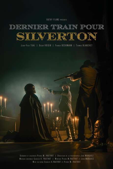 Avant première du film "Dernier Train Pour Silverton" à l'Arthus Ciné à Huelgoat.