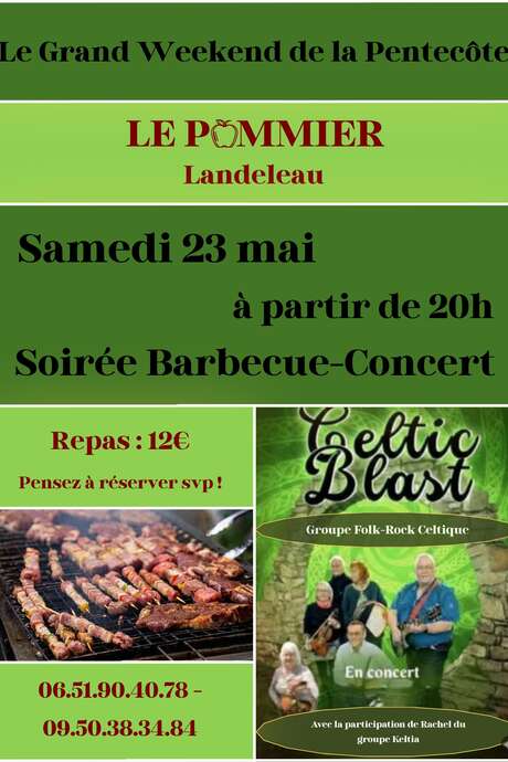 Soirée barbecue et concert