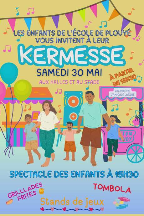 Kermesse à Plouyé.