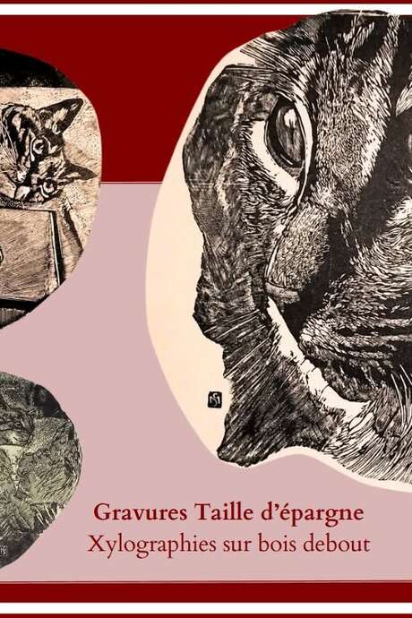 Exposition : Gravures de Serge Marzin à la Librairie-Café l'Autre Rive à Berrien.