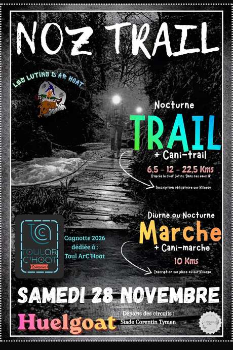 Noz Trail des Lutins à Huelgoat.