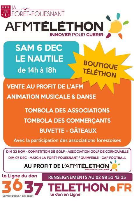 Animations au profit du Téléthon