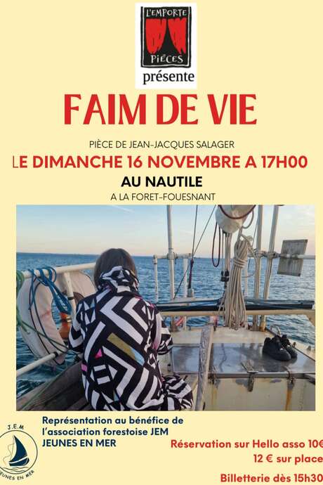 Théâtre "Faim de Vie" par L'Emporte Pièces