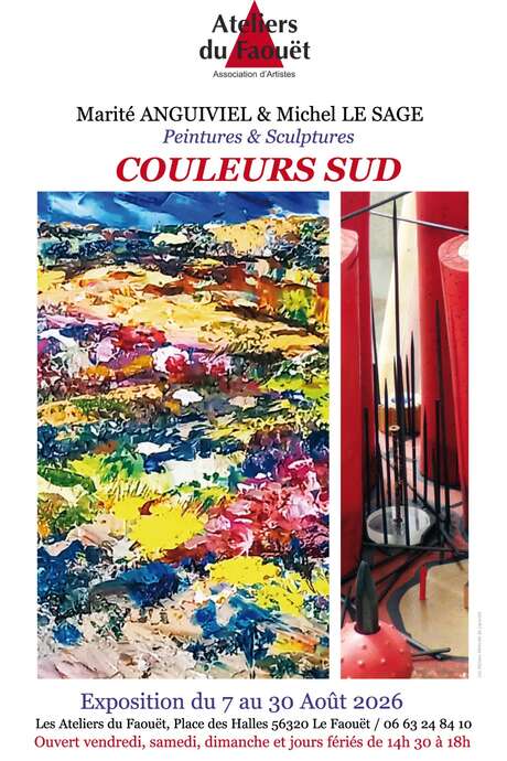 Couleurs du Sud aux Ateliers du Faouët