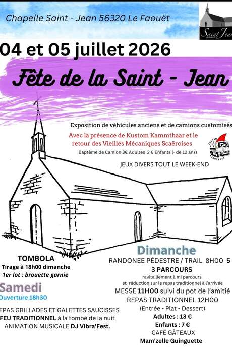 Pardon & fête de Saint Jean