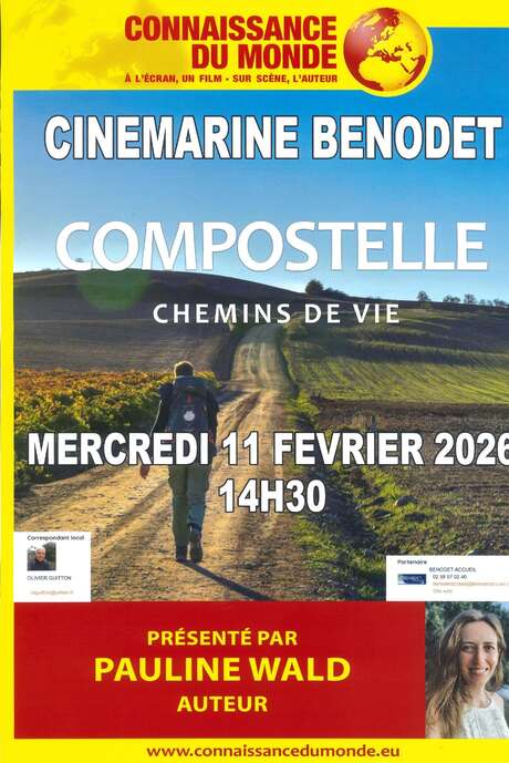 Connaissance du Monde au Cinémarine : Compostelle, chemins de Vie