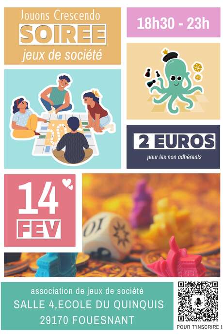 Jouons Crescendo - Soirée jeux de Société