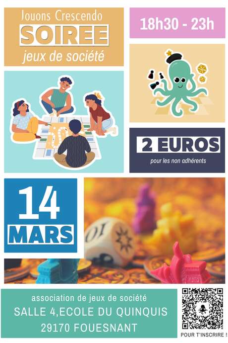 Jouons Crescendo - Soirée jeux de Société