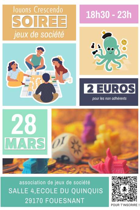 Jouons Crescendo - Soirée jeux de Société