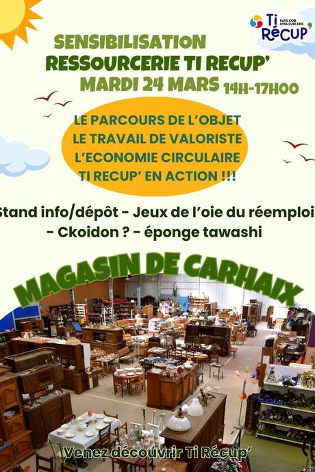 Ti Récup': sensibilisation...