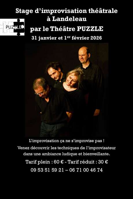 Stage d'improvisation théâtrale