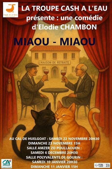 Théâtre : "Miou Miou"