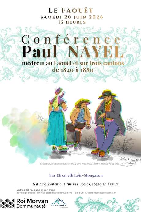 Paul Nayel, médecin au Faouët et sur 3 cantons, 1820-1880