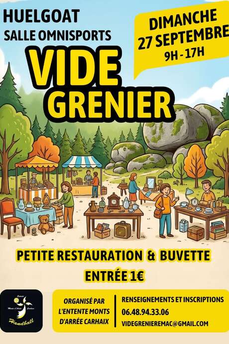 Vide Grenier à Huelgoat.