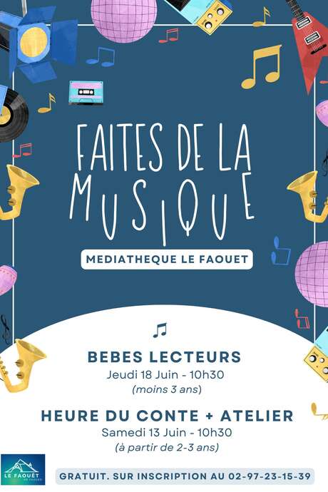 Bébés lecteurs en musique