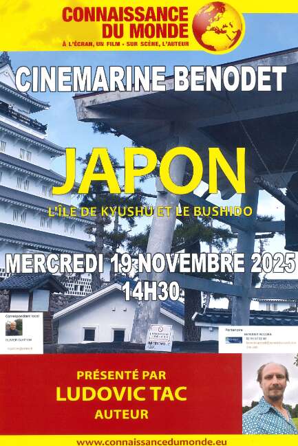 Connaissance du Monde au Cinémarine : Japon, L'Île de Kyushu et le Bushido