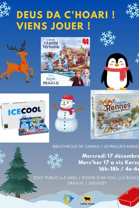 Deus da c'hoari ! Viens jouer !