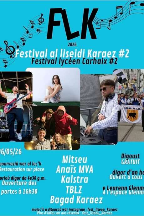 "Festival lycéen - Festival al liseidi"