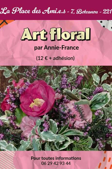 Art floral en atelier