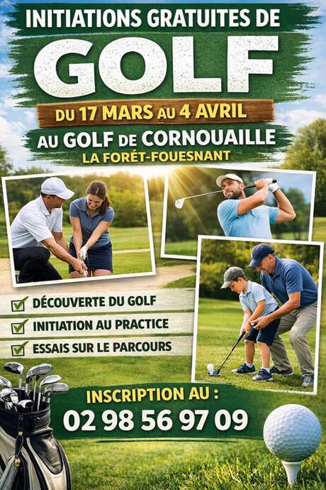 Initiations gratuites de golf