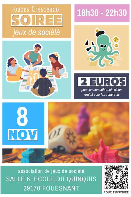 Jouons Crescendo - Soirée jeux de Société